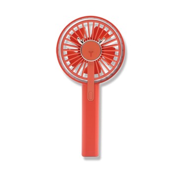 MiniPRO 鹿善 無線手持風扇_珊瑚橘 (靜音扇/隨身風扇/USB風扇/迷你風扇/折疊風扇/MP-F5688)