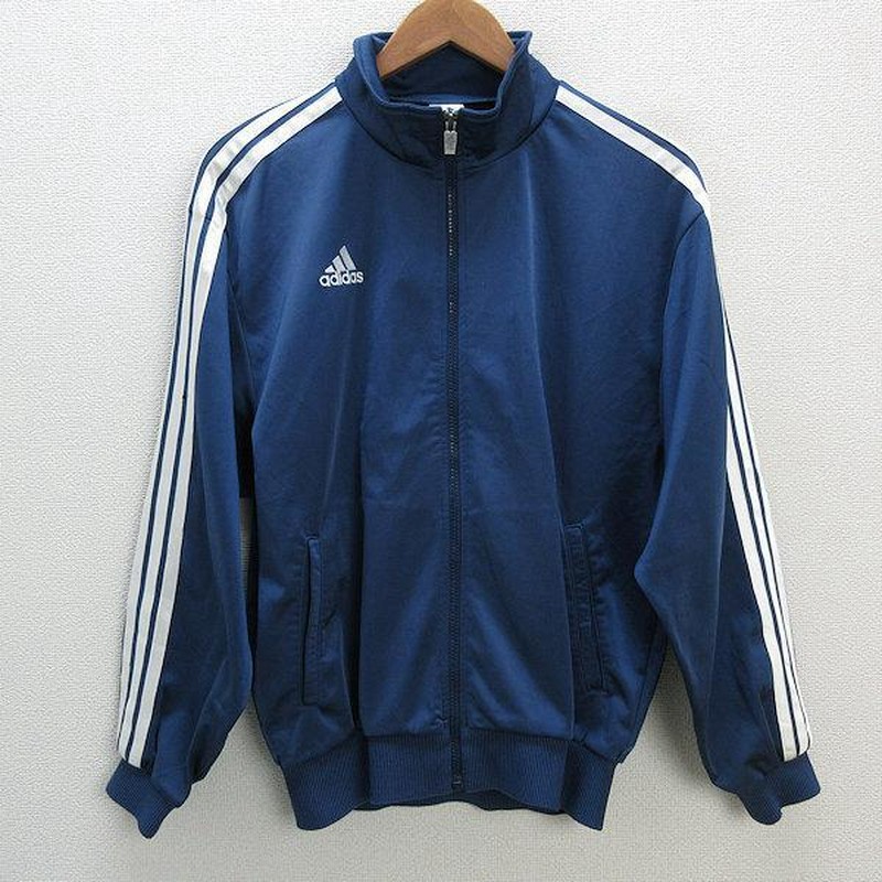 90s デサント製adidasトラックジャケット ネイビーM-L
