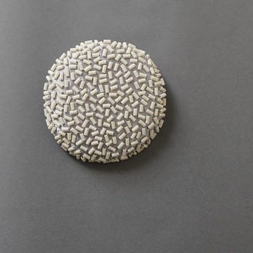 胸針 散落 2 特大款 珠飾刺繡胸針 白色 銀色 彩色 個性 獨一無二 聖誕節