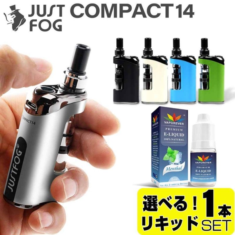 電子タバコ VAPE ベイプ スターターキット JUSTFOG Compact 14 ジャストフォグ コンパクト 14 プルームテックプラス互換機  Ploom Tech+ with互換機 通販 LINEポイント最大GET | LINEショッピング