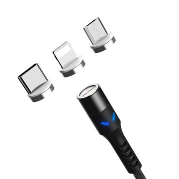 適用OPPO Reno5 Pro+磁吸數據線充電器TYPE-C 5A閃充蘋果安卓三合