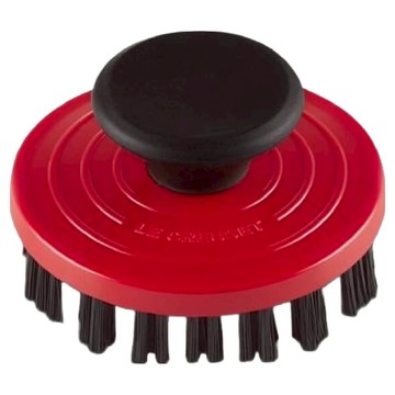 LE CREUSET 烤盤清潔刷  櫻桃紅  1個