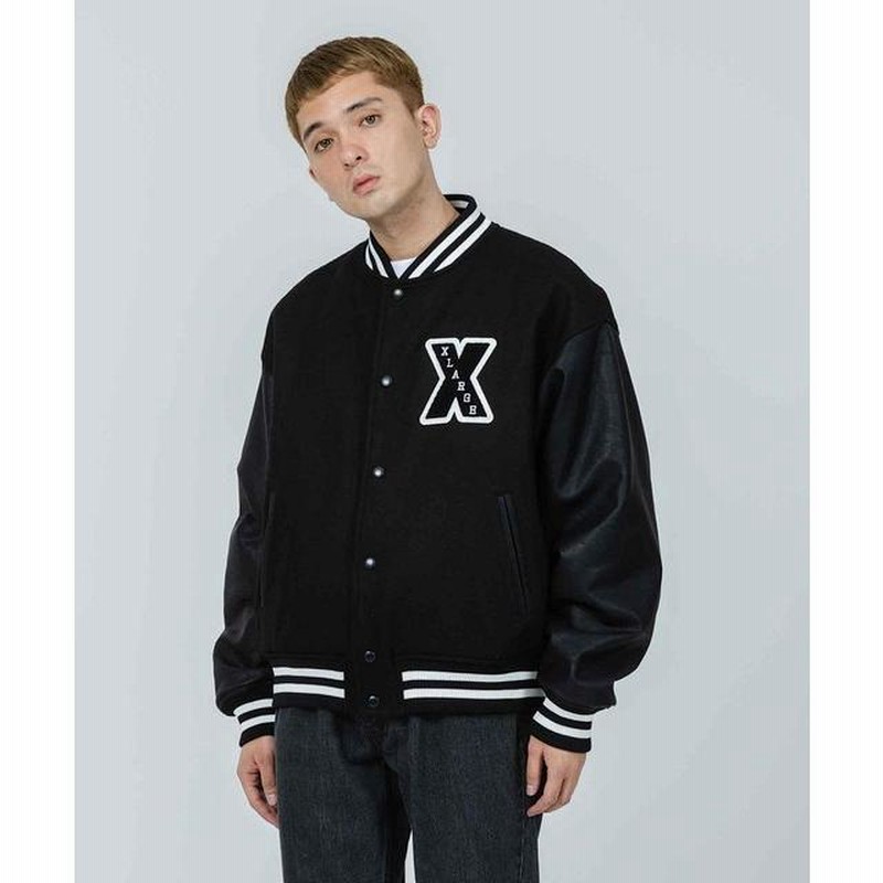 XLARGE OG VARSITY JACKET ヴァーシティジャケット汚れなど無く綺麗な状態です