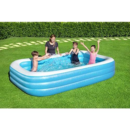 Bestway H2OGO Rectangular Inflatable Set, 10ft x 22in Above Ground 54009E