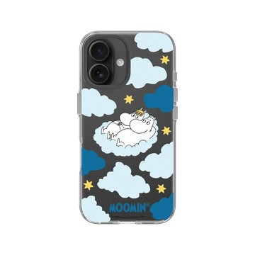 iPhone 16 Clear 透明 - Moomin - Moomin＆歌妮-雲上小戀曲