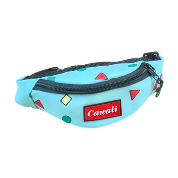 SassyDog 寵物腰包 菱格風 500g  M  綠色  1個