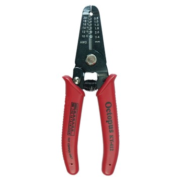 Octopus章魚牌 KT-412 剝線鉗 10-20AWG  1支