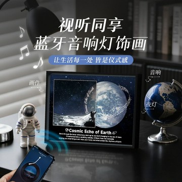 2025新品熱銷創意小眾藍牙音箱TF卡戶外桌面戶外夜燈低音炮小音響【Snowbelle優選】