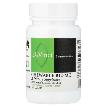 DaVinci Laboratories, B12-MC 咀嚼片，100 片