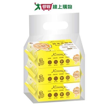 肯尼士純水柔濕巾100抽x3包【愛買】