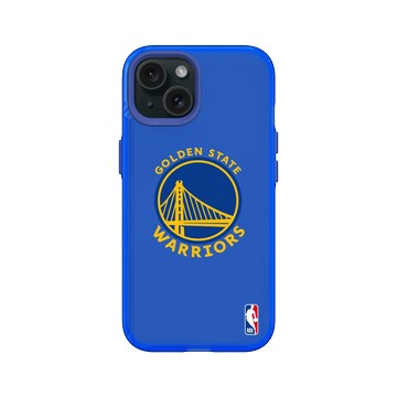 iPhone 15 Clear 激光藍 - NBA - Logo-金州勇士 Golden State Warriors - Light