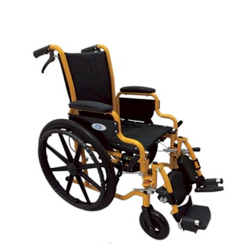 【輪椅】兒科35公分座寬 固手可拆骨科腳輪椅A款 兒童輪椅、兒科骨科輪椅、兒童專用、兒童照護、兒童安全輪椅、三點式安全帶、升降骨科腳、可拆腳踏板、長照補助、輔具推薦