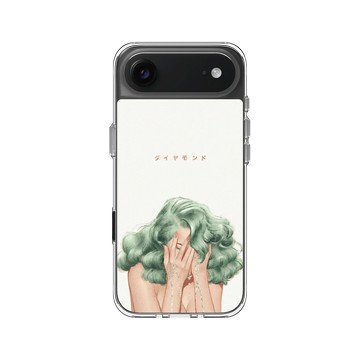 iPhone Air Clear Case（相機按鈕） 透明 - Janice Sung - Diamond 鑽石