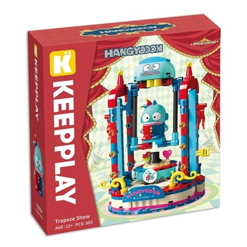 Keepplay積木 三麗鷗 馬戲團系列 人魚漢頓