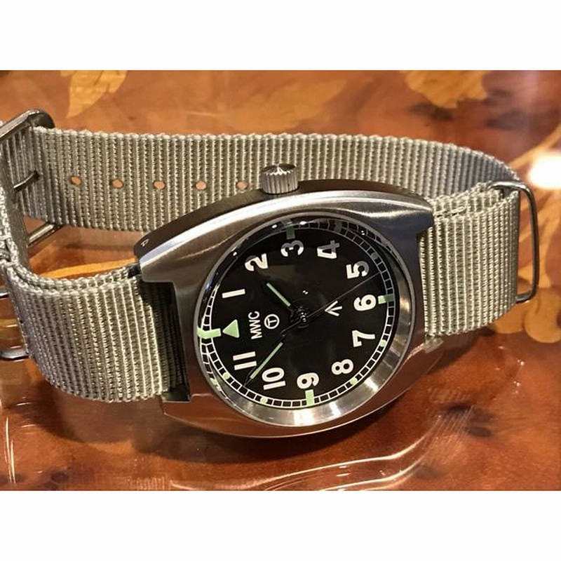 MWC W10（6BB）タイプ　ミリタリーウォッチ　 オマケのNATOベルト付き MWC ミリタリー ウォッチ カンパニー 36mm メンズ 腕時計 W10B