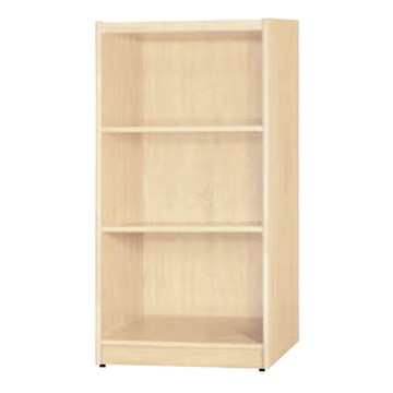 文創集 康永2尺開放三格書櫃(四色可選)-61x45x112cm免組