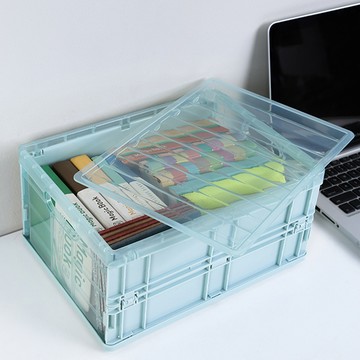E.City_多功能可折疊萬用透明收納盒