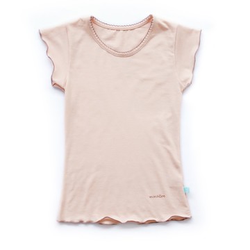 minihope舒適彈性短袖上衣-粉