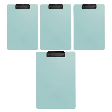 蘿林嚴選 A4 文件板夾4入（淺綠色），尺寸31.5x22.5 cm，塑膠材質  1組
