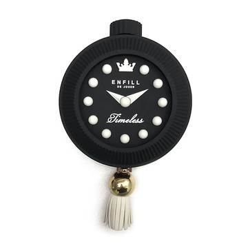 【Candies】金錶流蘇包(黑)