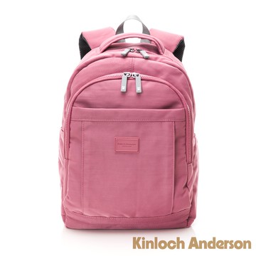 【金安德森】輕甜旅程  中性簡約後背包-桃紅色
