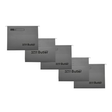 SLOWER 軍風分類文件夾 A4尺寸  灰色  5個