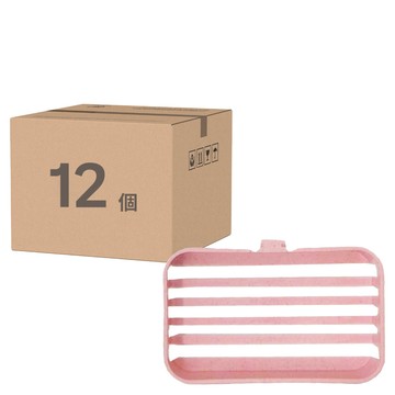 免釘皂盒掛架，約9x13.5x3cm±5%  LF0164  12個