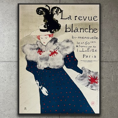 La Revue Blanche（アンリ ド トゥールーズ ロートレック）（ポスターのみ） | LINEブランドカタログ