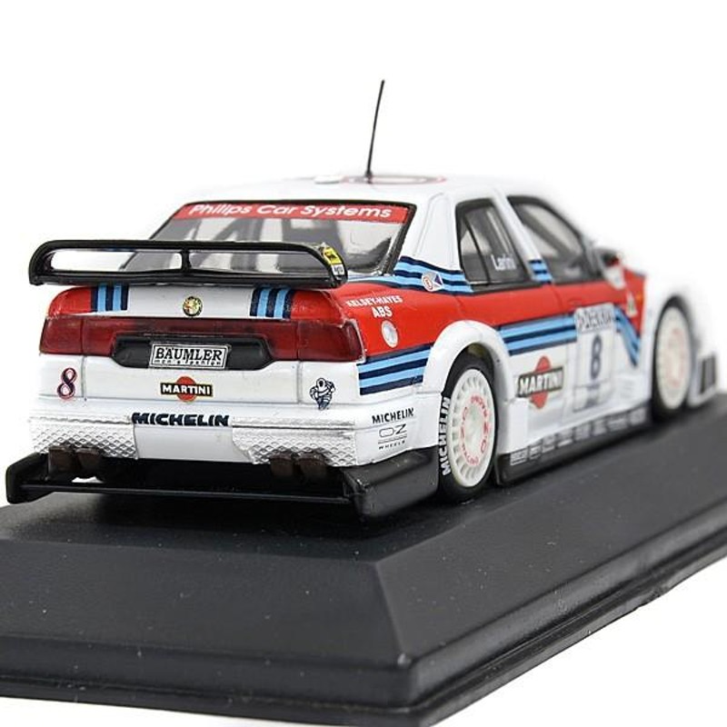 1/43 アルファロメオ 155 V6 TI 1995年 DTM No.8 N.Lariniミニチュア