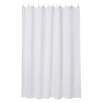 AHOYE PEVA浴簾/浴室隔簾 乾濕分離 淋浴間  180 x 180cm  白色  1個