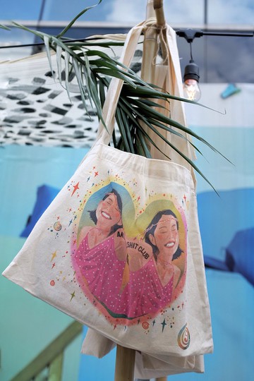 Gypsy 環保袋/ 旅行輕便購物袋 Totebag anti-bullshit club