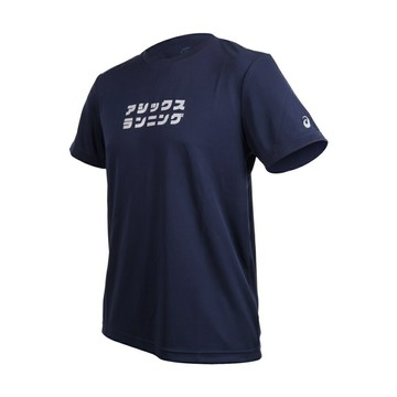 ASICS 男短袖T恤(免運 吸濕排汗 運動 上衣 休閒「2011D847-400」≡排汗專家≡
