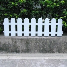 【KA515圍欄片】長50*高15cm 塑膠柵欄 籬笆 塑膠製 6片/套-5101002