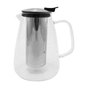 一品川流 Kiyodo 直火耐熱玻璃花茶壺-1.5L-2支