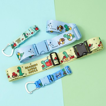 【R.FUN SHOP】JOGUMAN行李綁帶 便攜掛帶 旅行 行李 掛勾 掛帶 郊遊 韓國IP JOG007