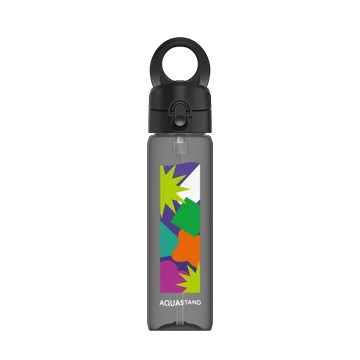 磁吸水壺 AquaStand Tritan 800cc - 附吸管 黑 - Editors' Picks: Summer Vibes - 腦內風暴