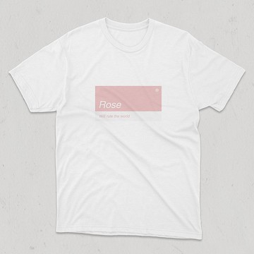 Pink World 粉紅世界 精梳棉舒適短T