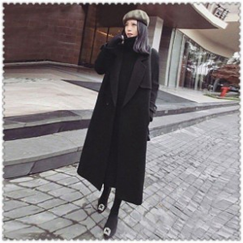 人気急上昇 ダッフルコートレディースロングコートベルト付くアウター 通学厚手通勤コートラシャコート 黒可愛い秋冬新作 通販 Lineポイント最大1 0 Get Lineショッピング