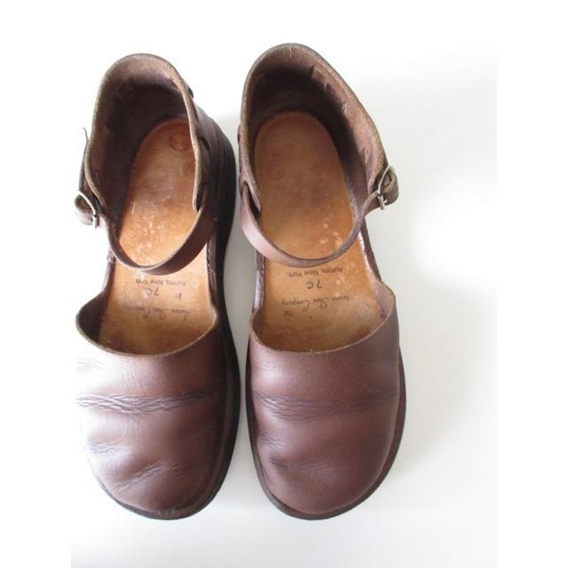 AURORA SHOES / オーロラシューズ NEW CHINESE BROWN 7C/24.5cm