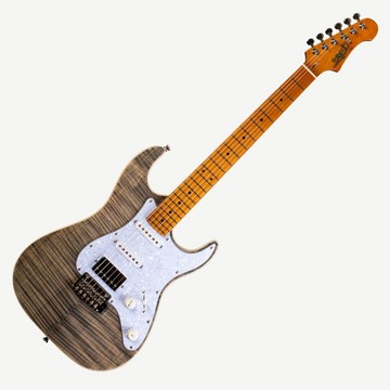 JET JS 450 TBK 電吉他 Stratocaster HSS 黑色虎紋 小搖座【黃石樂器】