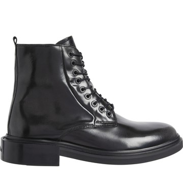 CALVIN KLEIN LACE UP BOOT 黑色男款鞋子