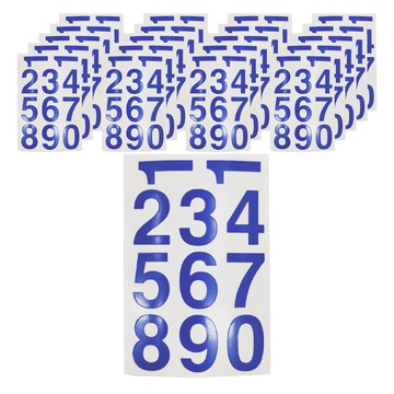 華麗牌 彩色標籤 WL-2060B 32mm  22張  20包  藍色