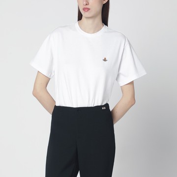 White T-shirt with Orb logo