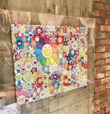 亞克力畫框展板海報相框展示板掛墻橫豎兩用形象宣傳雙層拼圖夾板【不二雜貨】