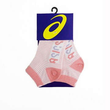 Asics [3034A089-700] 童襪 腳踝襪 短襪 舒適 運動 配件 休閒 日常 薄款 粉