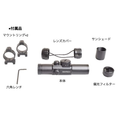 KT TOKYO SCOPE BED-17-30 マルチレティクル ドットサイト 東京