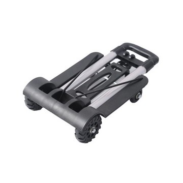 購物小拉車便攜手拉車折疊家用買菜拉桿車四輪拖車拉貨搬運行李車