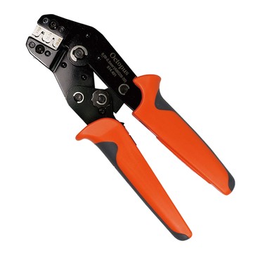 Octopus 章魚牌 棘輪接續端子壓著鉗 0.08-0.5mm²(AWG 28-20) TPR+PP手柄  1支