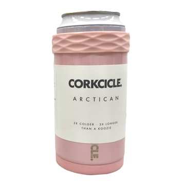 CORKCICLE. 酷仕客 啤酒裝酷套-玫瑰石英，3倍冰冷，3倍持久  7.5 x 7.5 x 15cm  1個