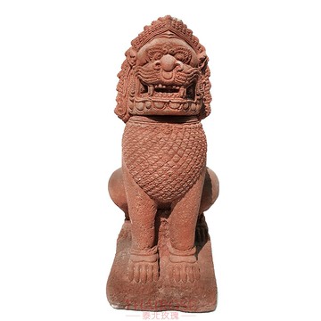 泰國砂巖神獸雕塑 酒店別墅美容會所大門裝飾 東南亞圓雕園林景觀1入